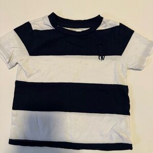 Ralph Lauren Blue and White Striped 18m Boys Shirt